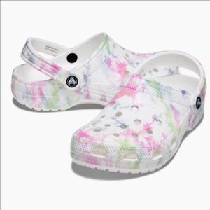 Crocs classic clog beach dye womens 11